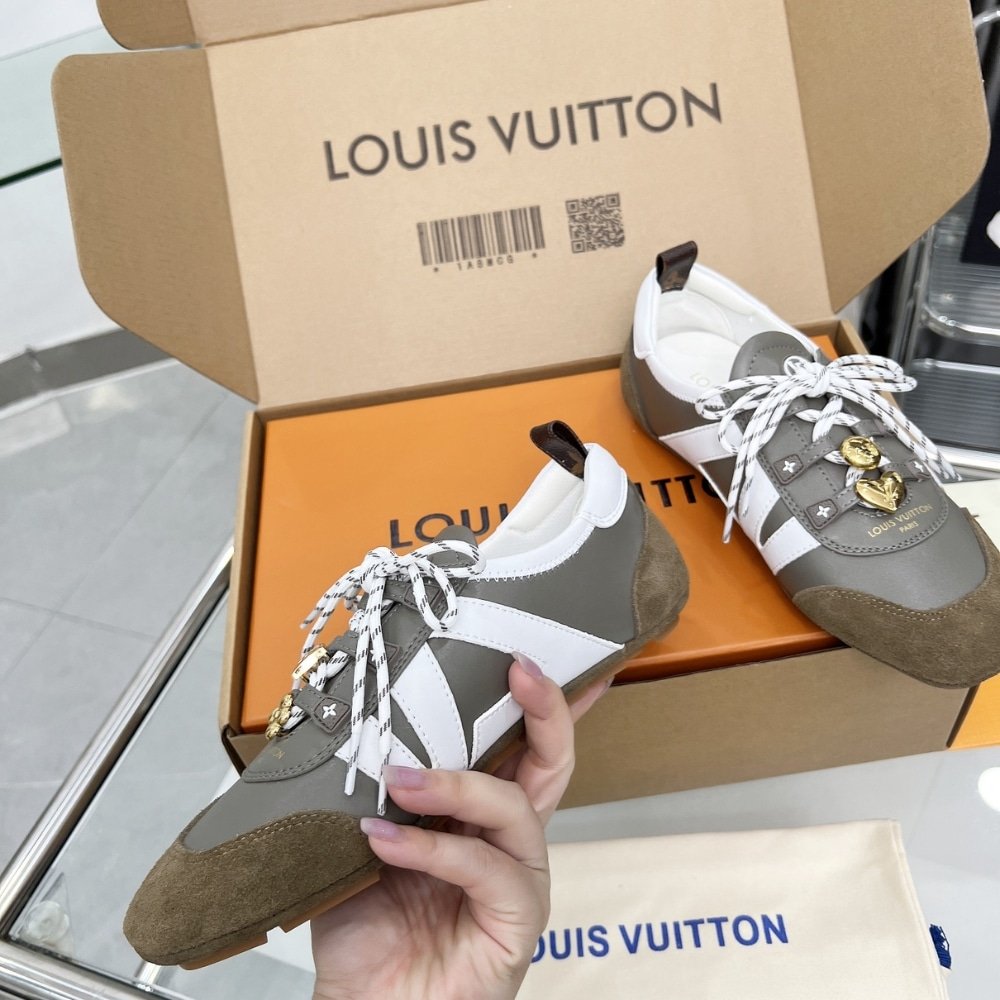 L0vis Vvtt0n Lv Sneakerina Pistachio Brown 1Aiemt