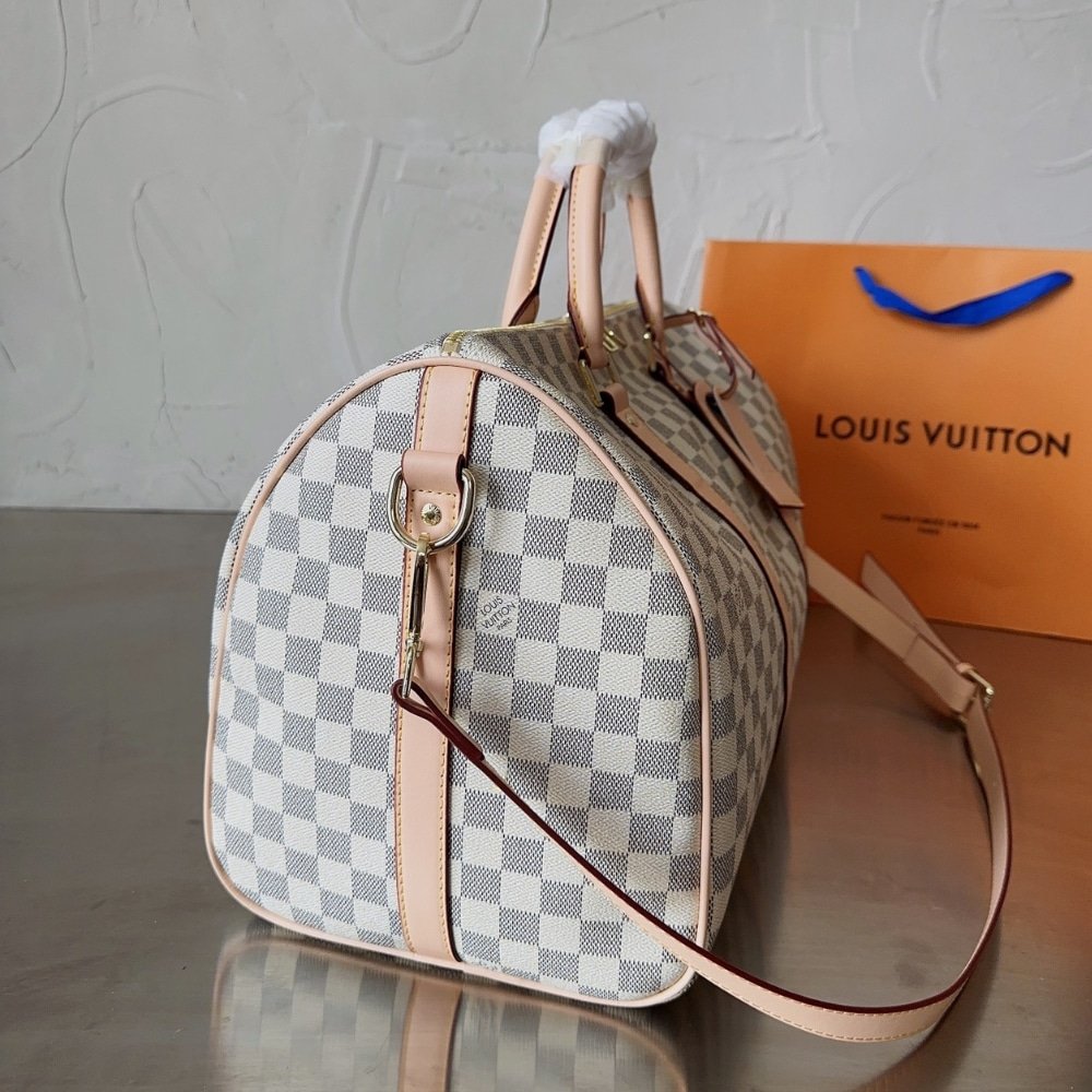 L0vis Vvtt0n Keepall Bandoulière Travel Bag Beige 45Cm N41429