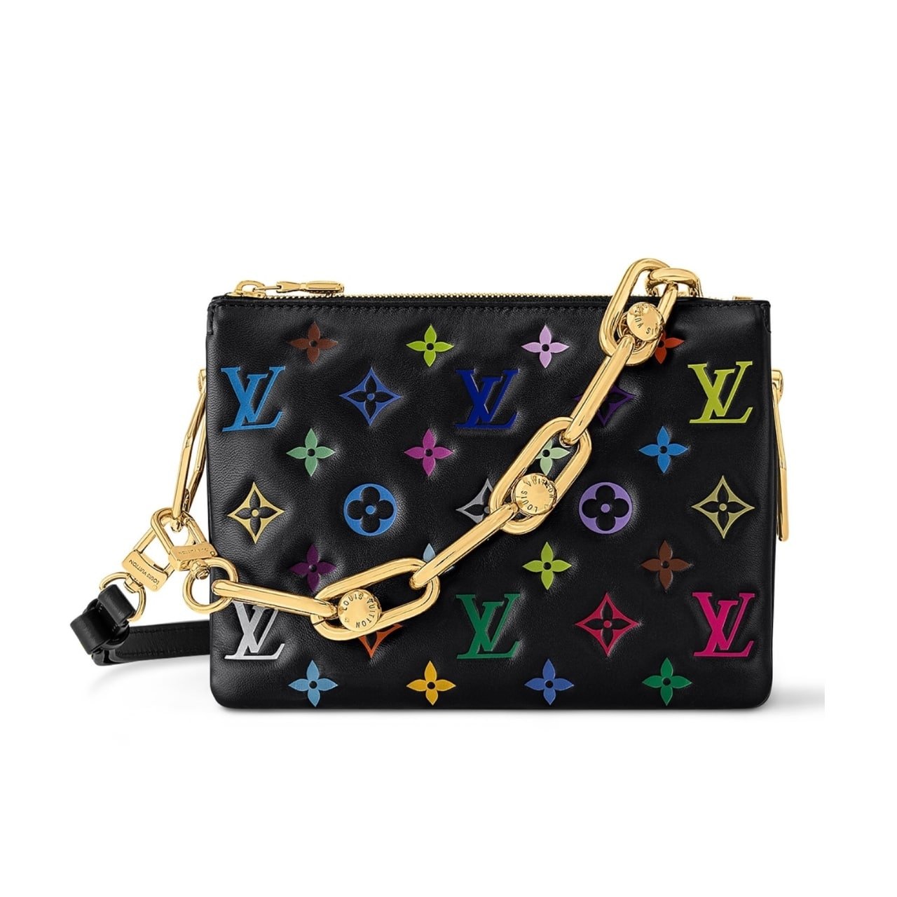 L0vis Vvtt0n Monogram Multicolor Coussin PM 28Cm M13232
