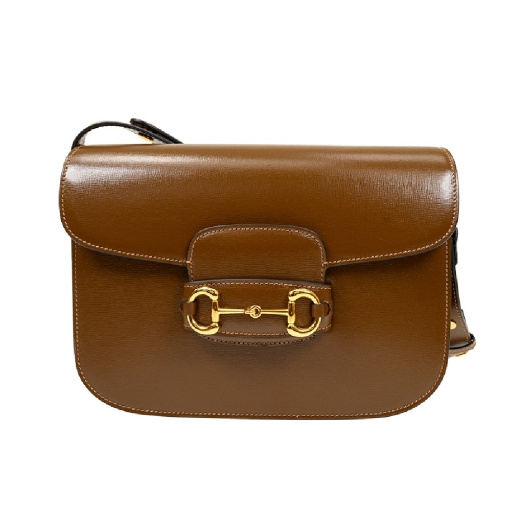 Gvc*1 Horsebit 1955 Shoulder Bag Brown 25Cm 602204 1Db0G 2361