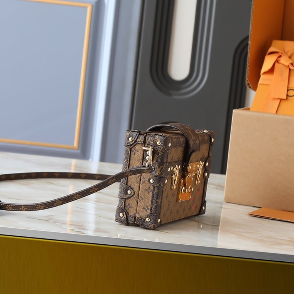 L0vis Vvtt0n Petite Malle Monogram Reverse Brown 20Cm M45960