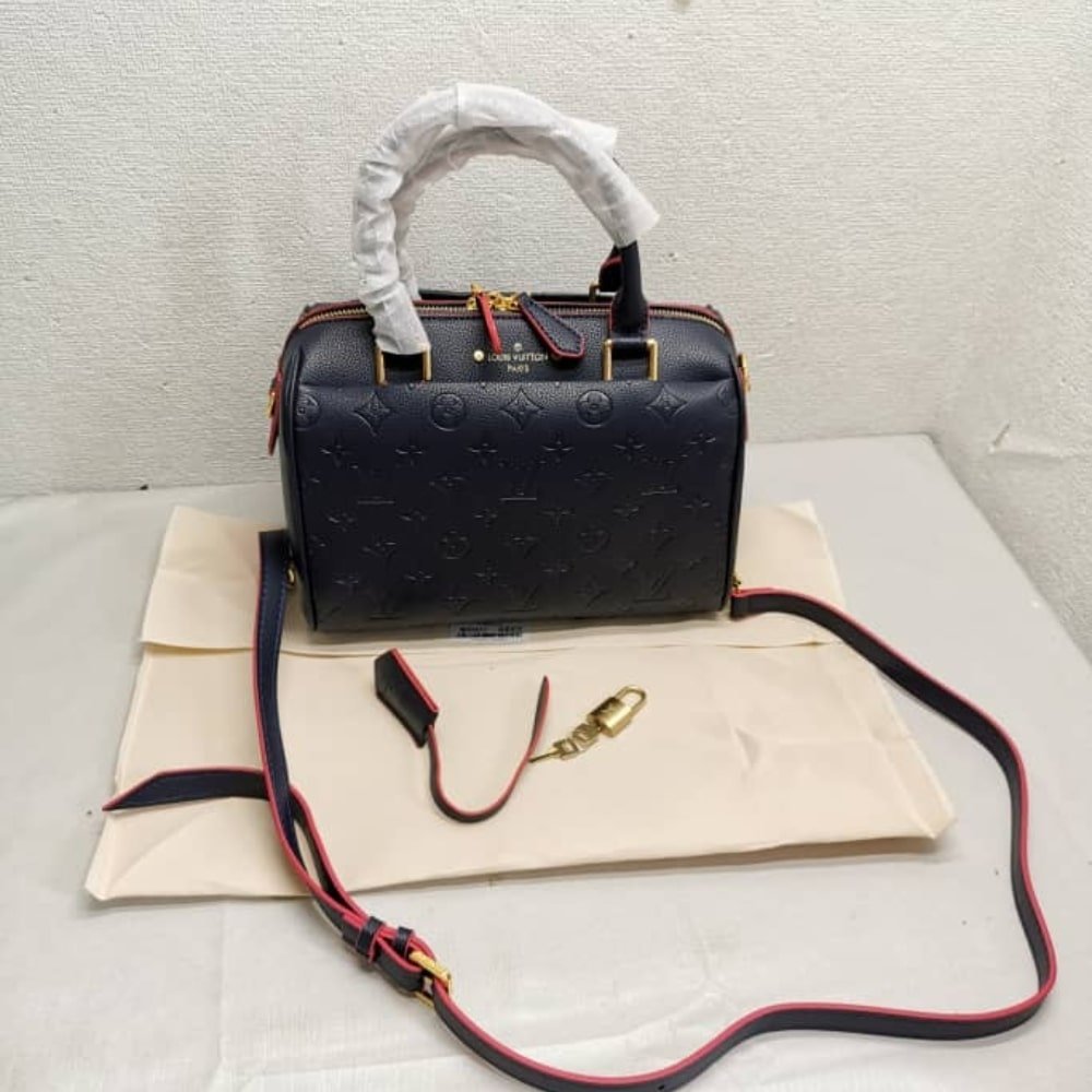 L0vis Vvtt0n Speedy Bandoulière 25 In Monogram Empreinte Navy 25Cm M43501