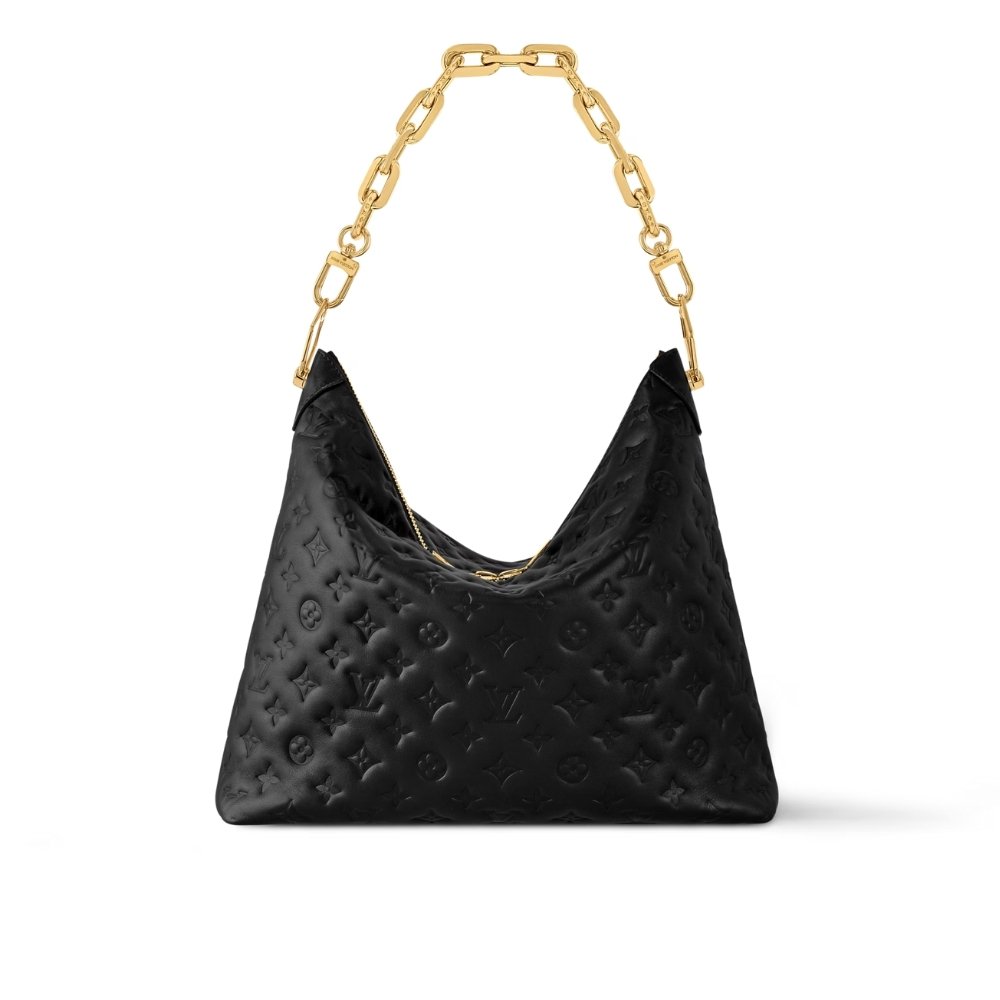 L0vis Vvtt0n Coussin Hobo MM Black 30Cm M12068