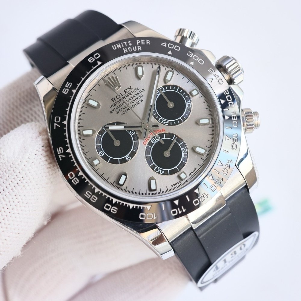 [S*per Vip 1:1] R01ex Cosmograph Daytona Silver Oysterflex 40Mm 116519Ln 0027