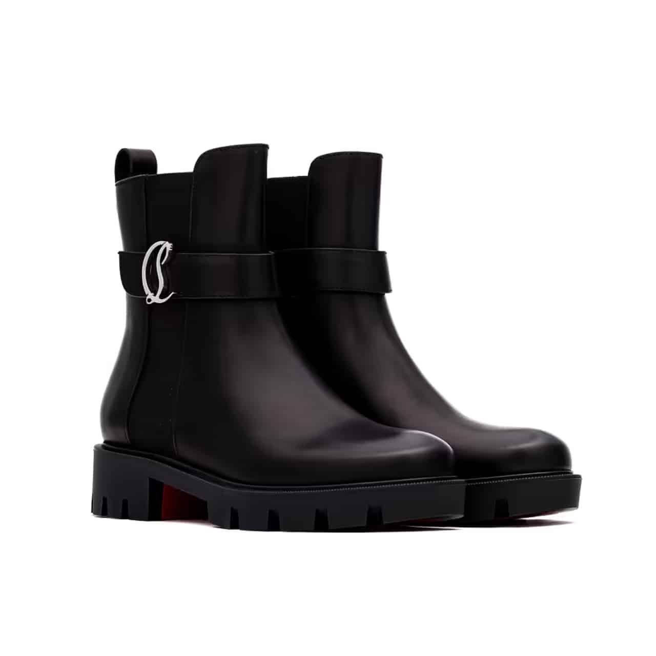 Chr1st1an Louboutin Chelsea Boot Black