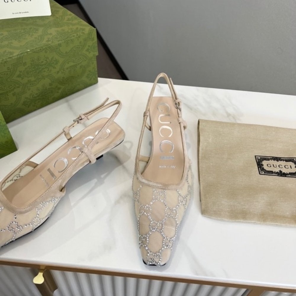 Gvc*1 Women’S Slingback Pump Beige 674668 F13A0 9960