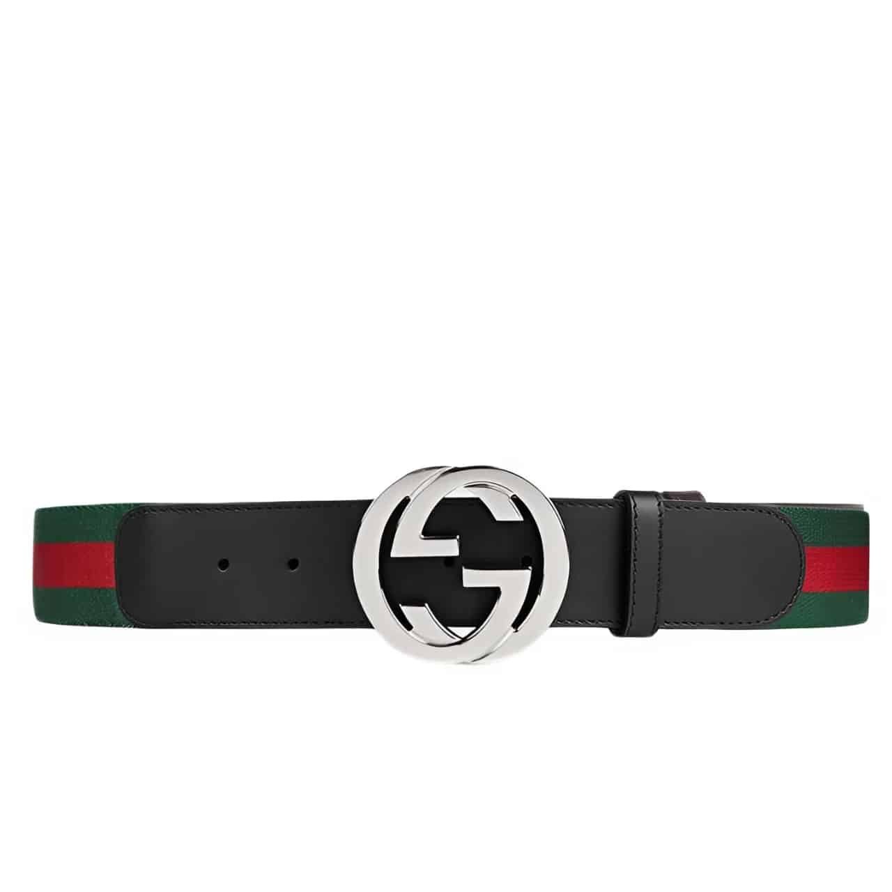 Gvc*1 Interlocking Men Belt Black 411924 H917N 1060