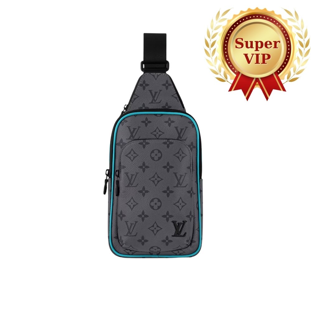 [S*per Vip 1:1] L0vis Vvtt0n Avenue Slingbag PM Monogram Eclipse Revers Turquoise 20Cm M11703
