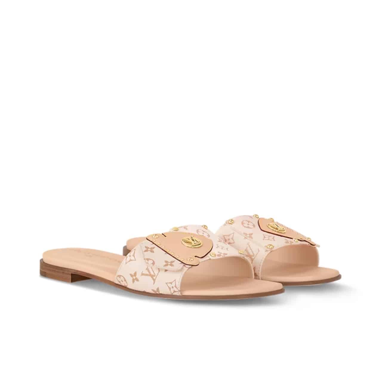 L0vis Vvtt0n Lv Frame Flat Mule 1Acxii