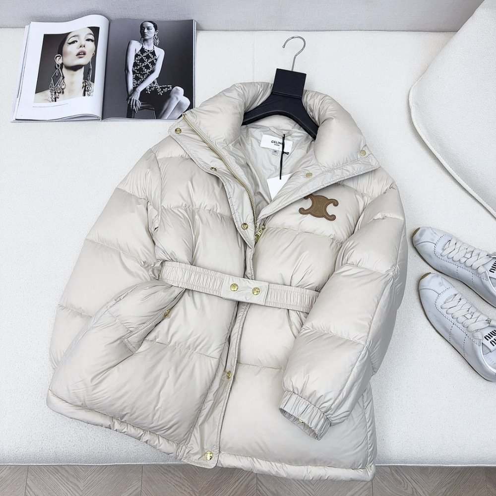 Ce1i*e Down Jacket Polyester White