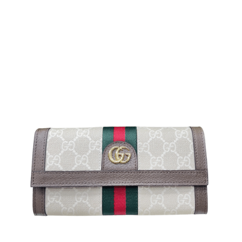 Gvc*1 Ophidia Ukmdg Wallet White And Brown 19Cm 523153 Ukmdg 2570