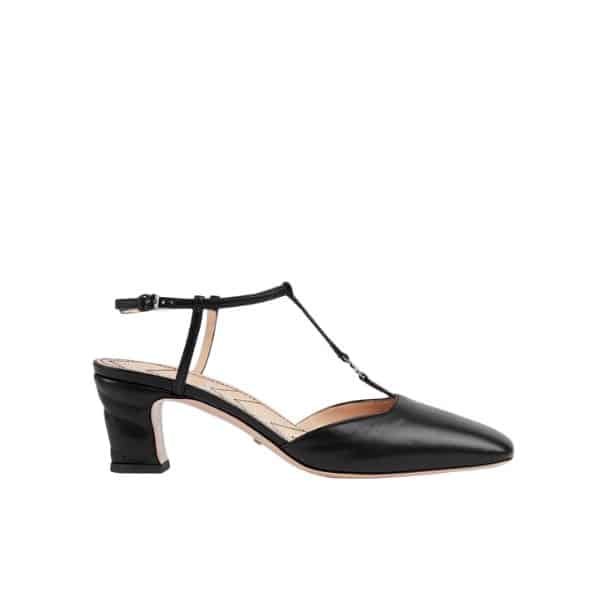 Gvc*1 Women’S Petite Gg Slingback Pump ‎Black 723446 Bko00 1000