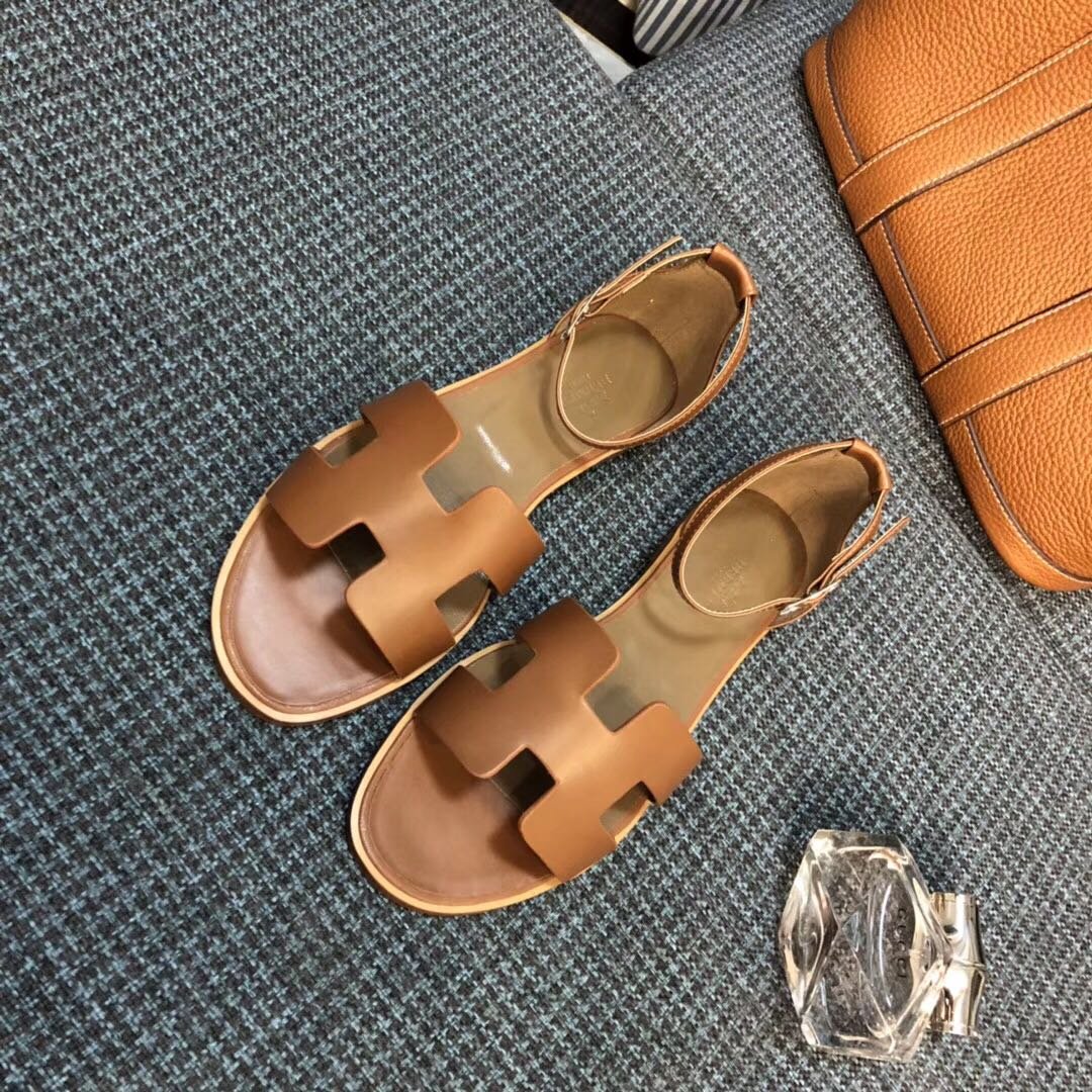 H**me5 Santorini Sandal Brown