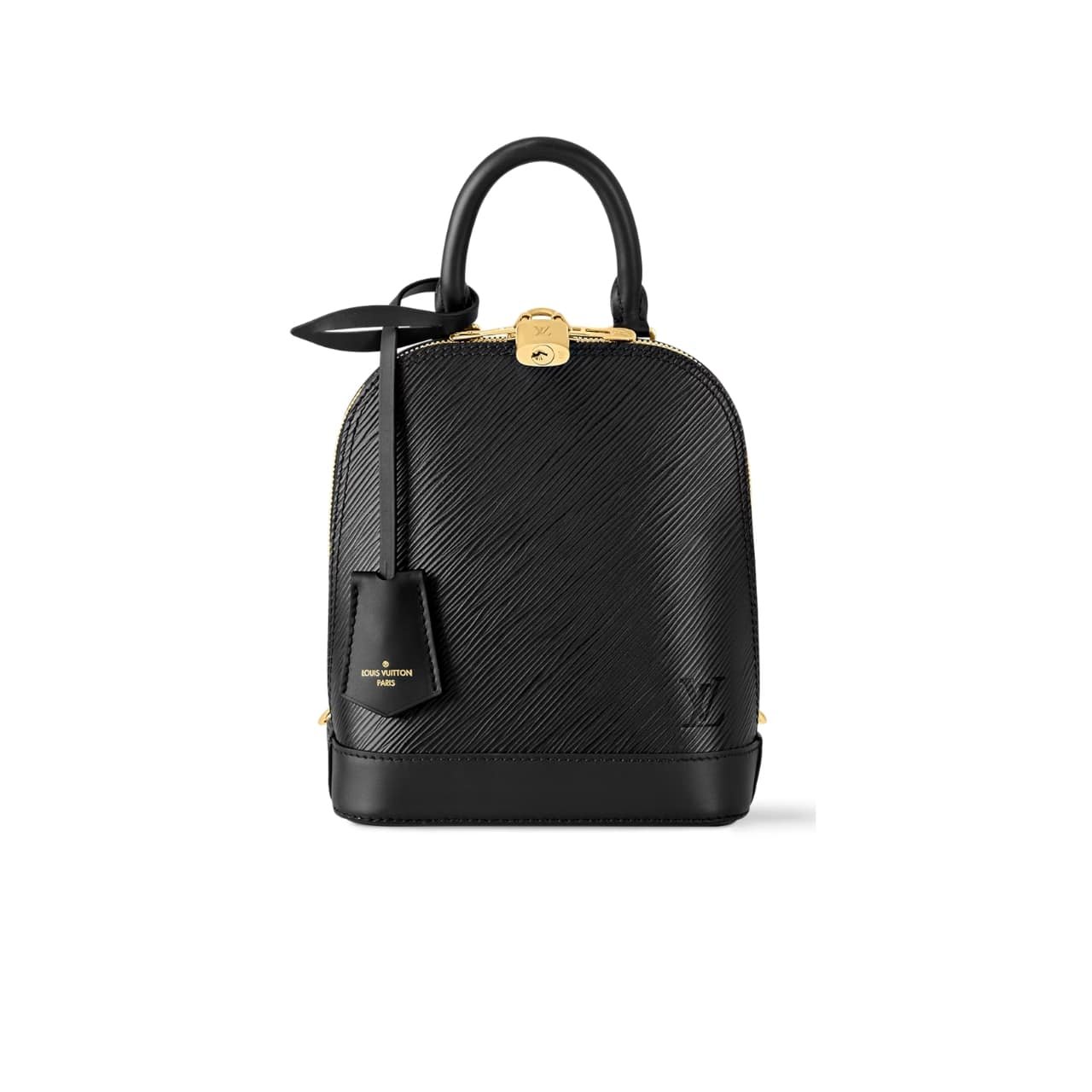 L0vis Vvtt0n Alma Backpack Epi Leather Black 20Cm M25103