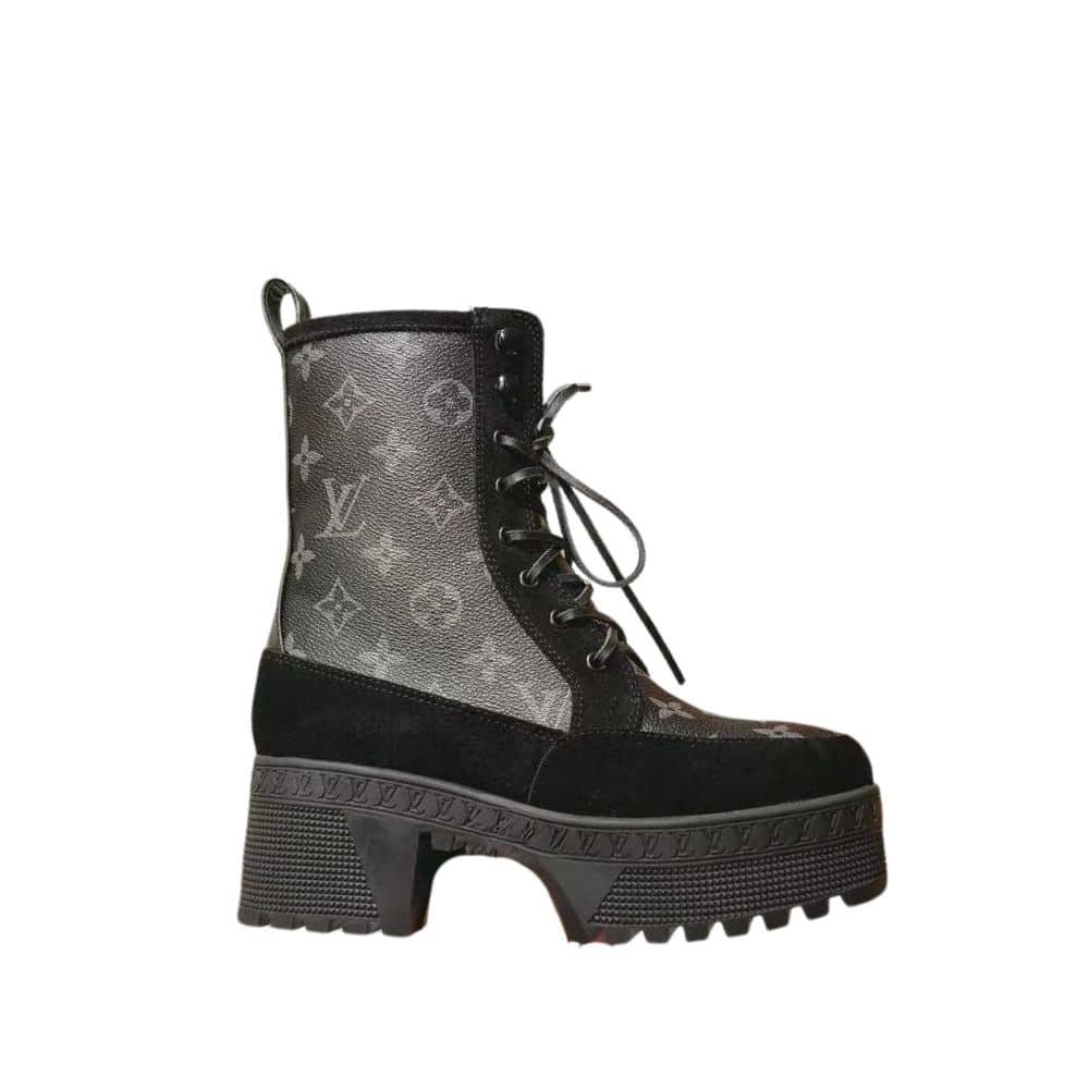 L0vis Vvtt0n Laureate Platform Desert Boot Black