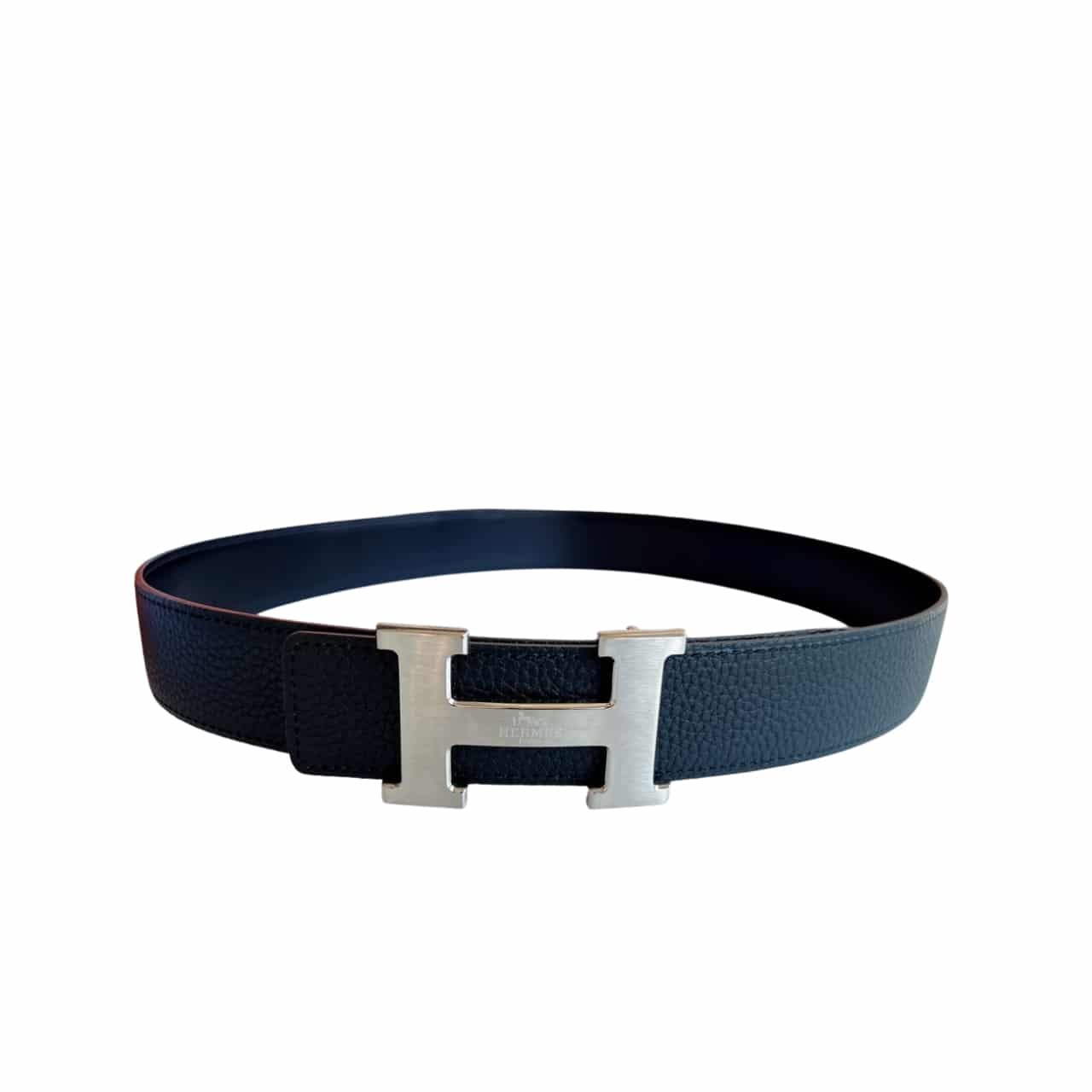 H**me5 H Buckle Horse Drawn Carriage Logo Black 38Mm