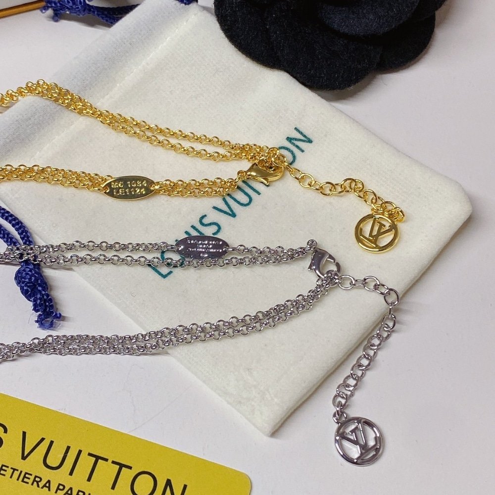L0vis Vvtt0n Lady Lv Necklace Palladim M02515