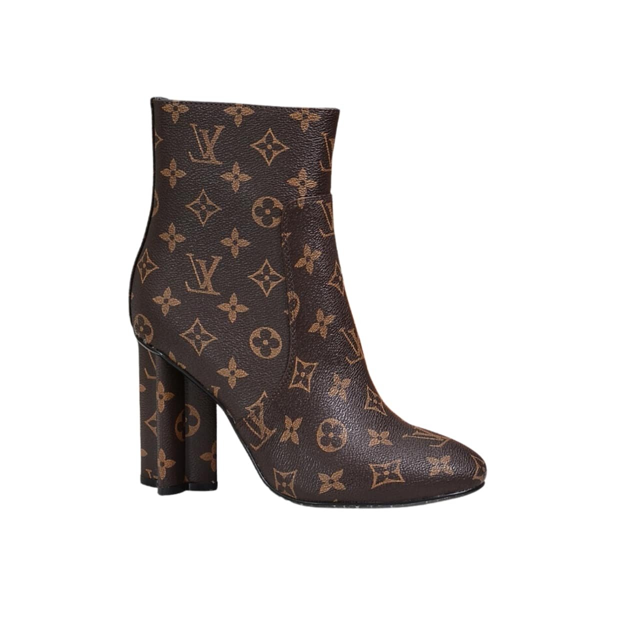 L0vis Vvtt0n Silhouette Ankle Boot Monogram Brown