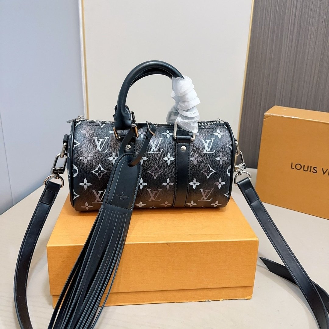 L0vis Vvtt0n Keepall Bandoulière 25 Monogram Black 25Cm M11595