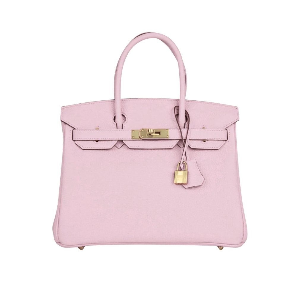 H**me5 Birkin 30 Togo Leather Gold Hardware Light Pink 30Cm