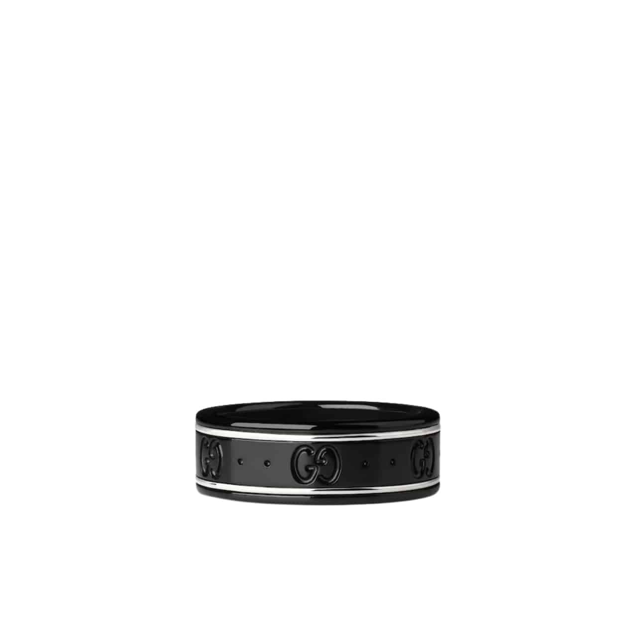 Gvc*1 Icon Thin Band In White Gold