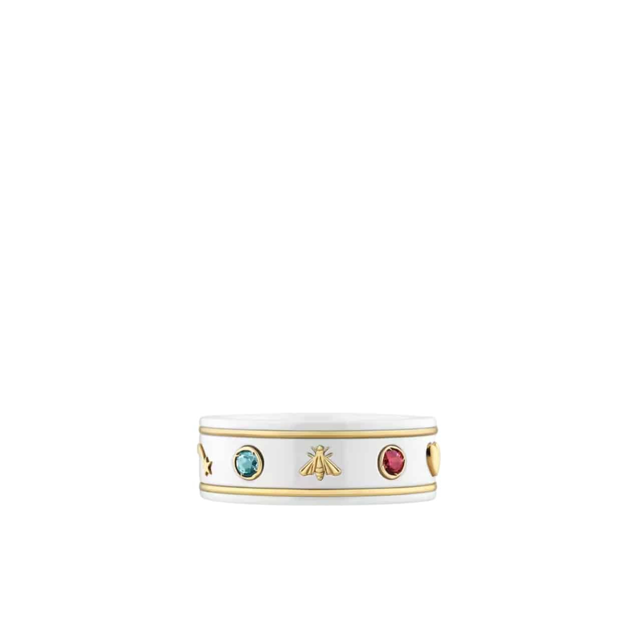 Gvc*1 Icon Ring With Gemstones